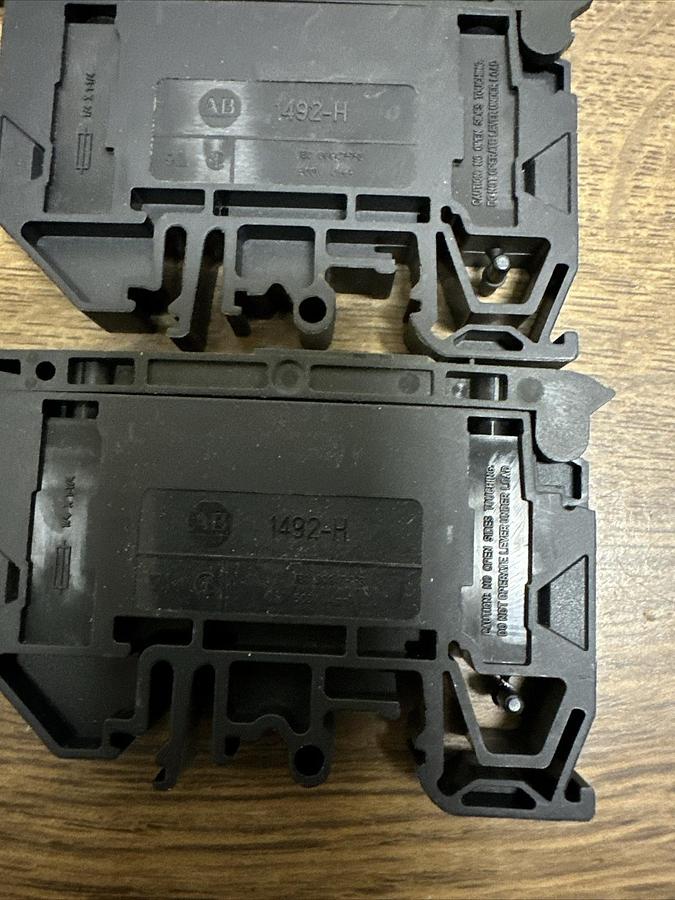 Allen Bradly,1492-H,Fuse Holder Terminal With LED LOT of 2