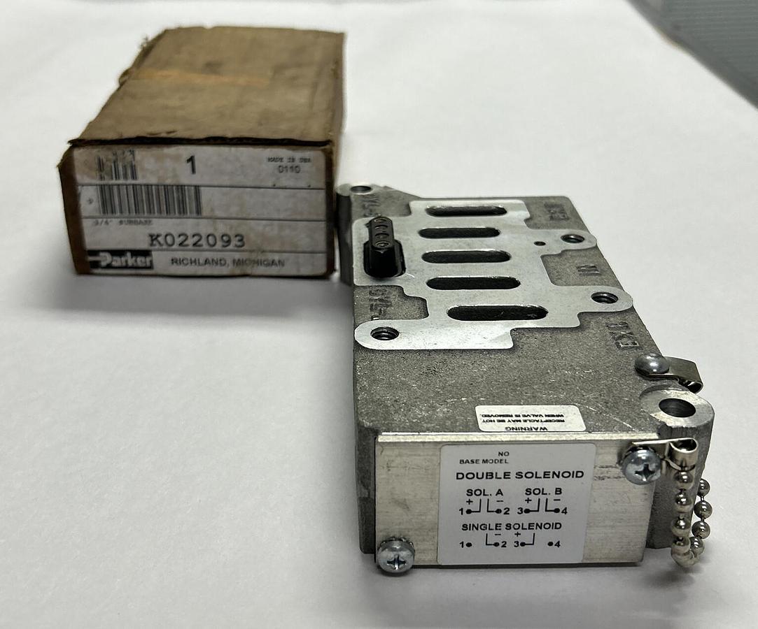 PARKER,K022093,SUBBASE 3/4 INCH NPT NOS