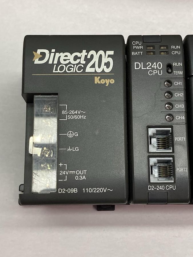 Used Automation Direct,D2-09B,Direct Logic Chassis Rack