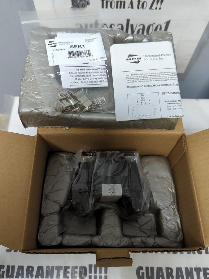 HPS HAMMOND POWER,PH50PG, TRANSFORMER NEW IN BOX