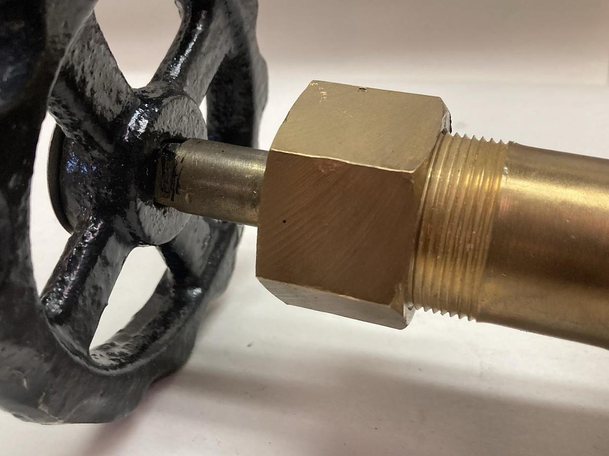 Lunkenheimer,FIG 123,Brass 2 Inch Gate Valve