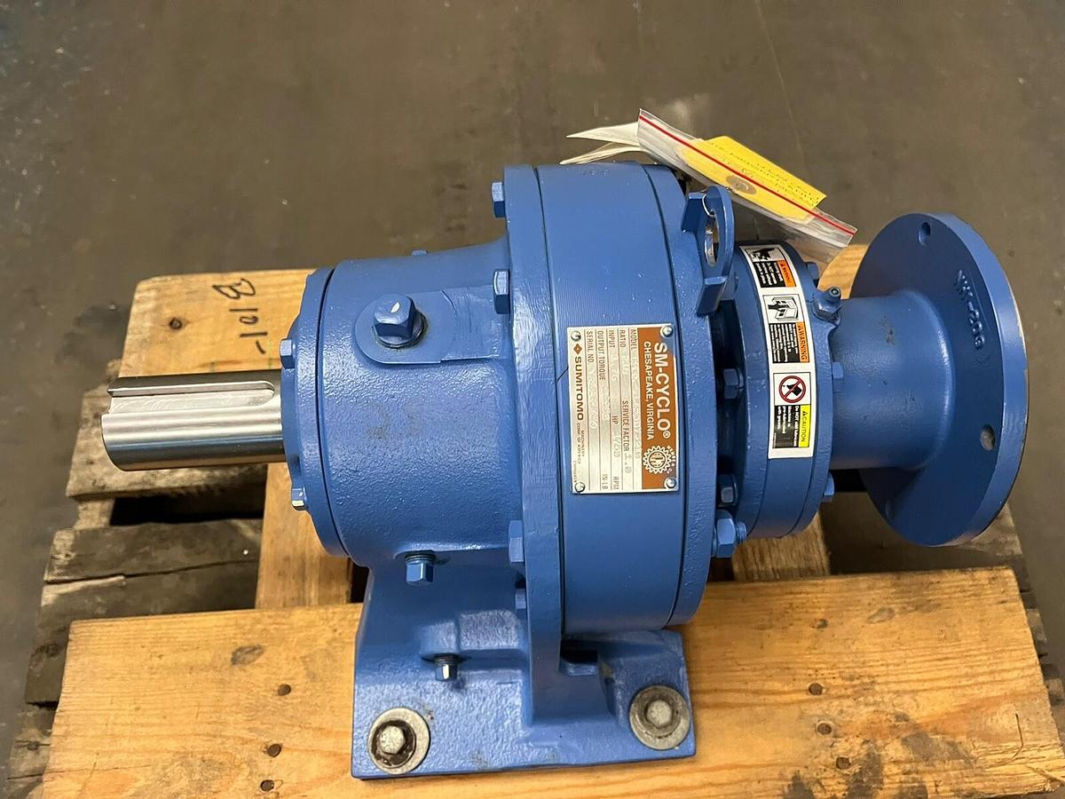 SUMITOMO,CHHX-6145DBY-210,SM CYCLO SPEED REDUCER RATIO 210 INPUT 1.78HP 1750RPM