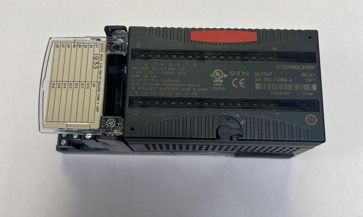 Used GE FANUC,IC200MDL940H,OUTPUT MODULE