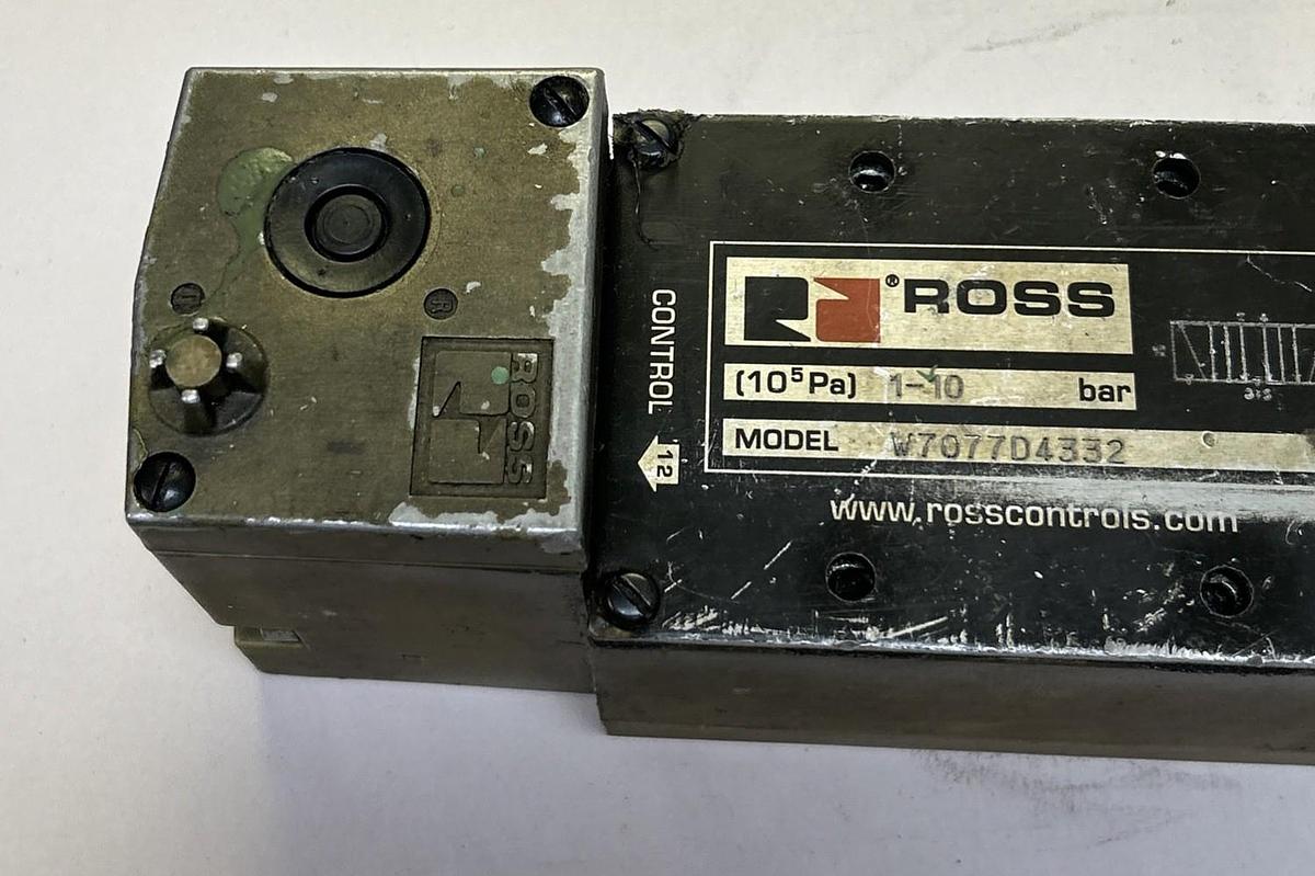 Used ROSS,W7077D4332,SOLENOID VALVE