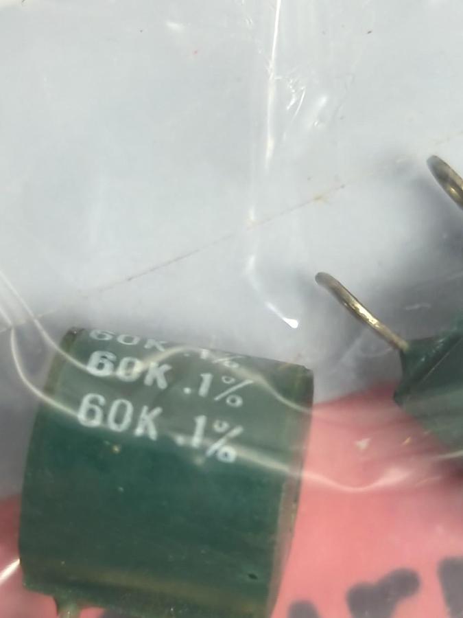 UNBRANDED,0808L,MINIATURE COIL 60K .1% LOT OF 2 NOS