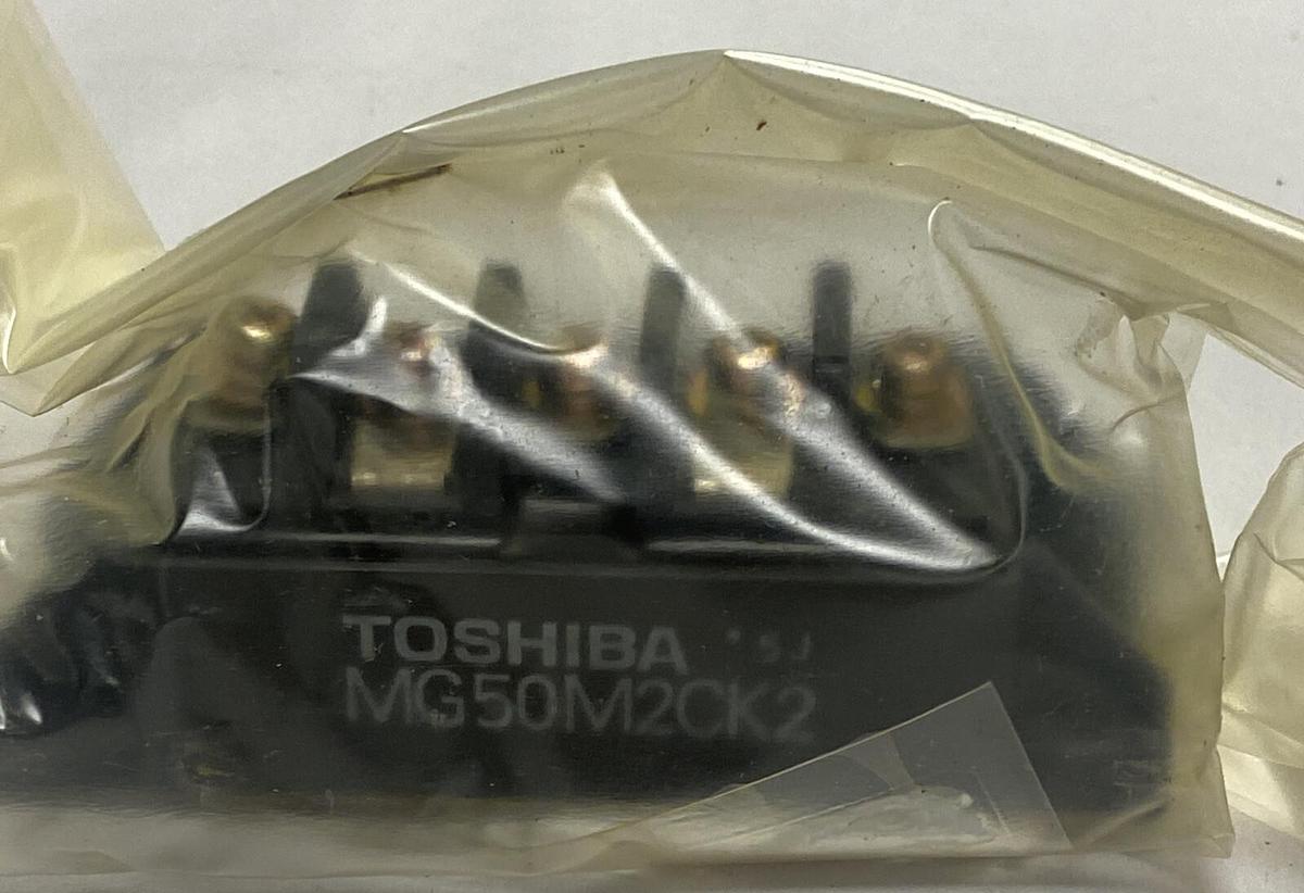 TOSHIBA,MG50M2CK2,POWER SWITCHING MODULE 7-25HP 1000V LOT OF 2 NOS