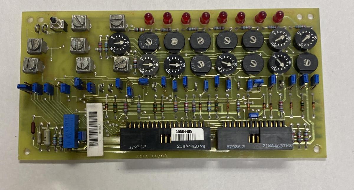 Used GENERAL ELECTRIC,DS3800DMEC1D1D,MOTOR EXCITER CONTROL PC BOARD
