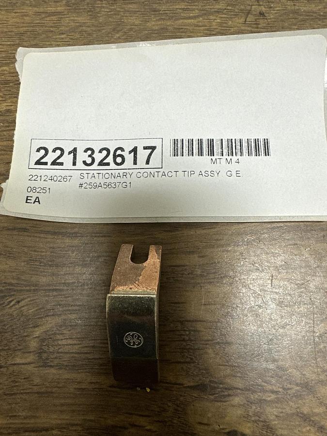 GE,259A5637G1,Contact Tip Size 3 for DS303A3 Contactors