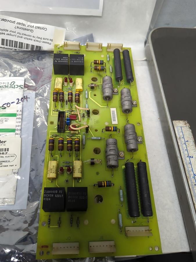 Used GE,DS3800NHVK1A,HIGH VOLTAGE BOARD PRE-OWNED