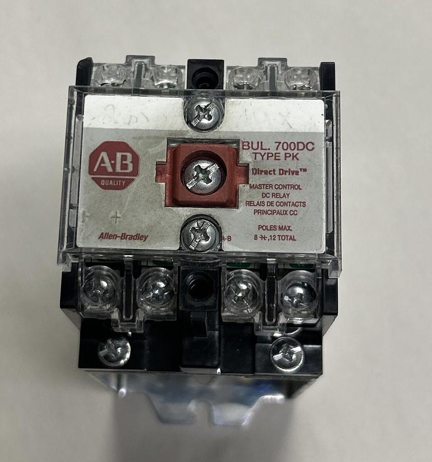 Used ALLEN BRADLEY,700DC-PK200Z2,DC RELAY