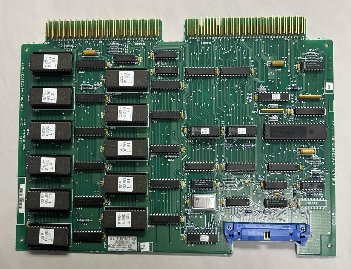 Used GE FANUC,IC600CB526R,EXPANDED LOGIC CONTROL MODULE