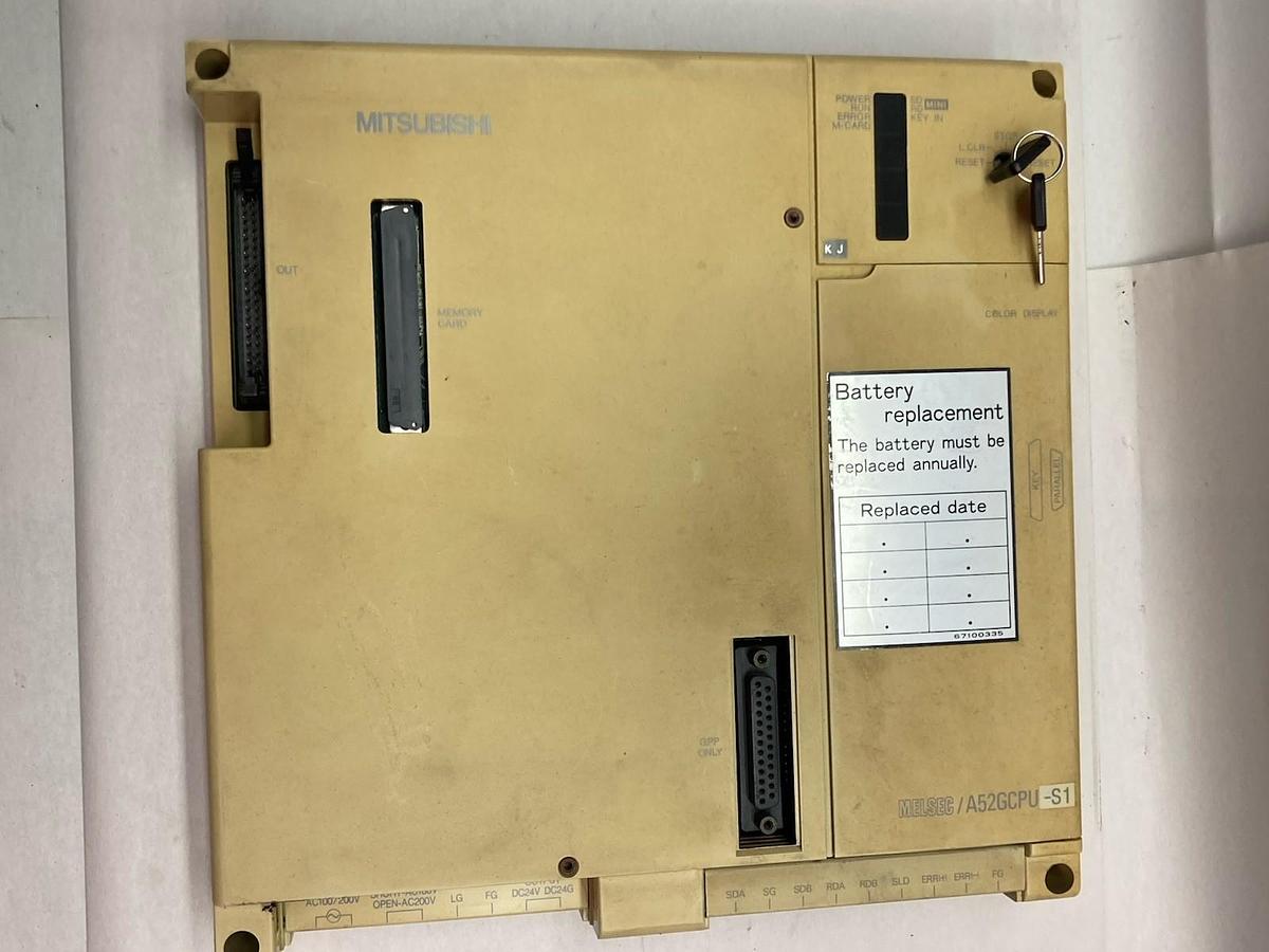 Used Mitsubishi,A52GCPU-S1,Programmable Controller
