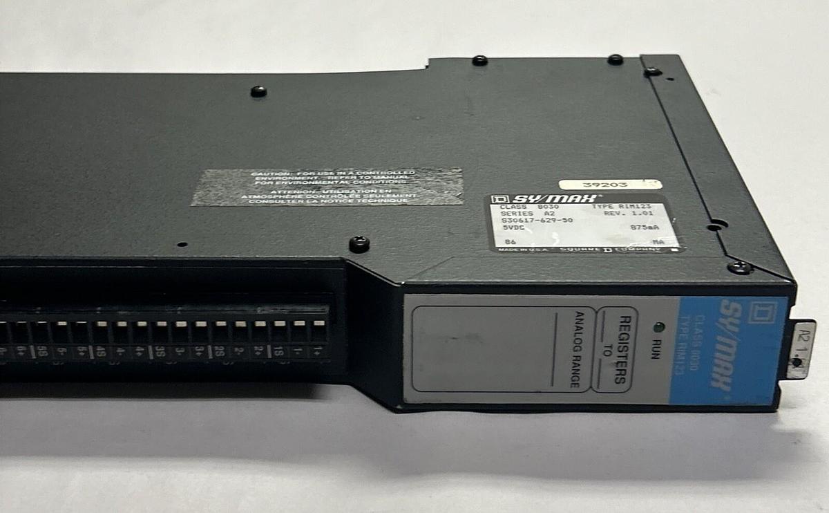 Used SYMAX,8030-RIM-123,INPUT MODULE