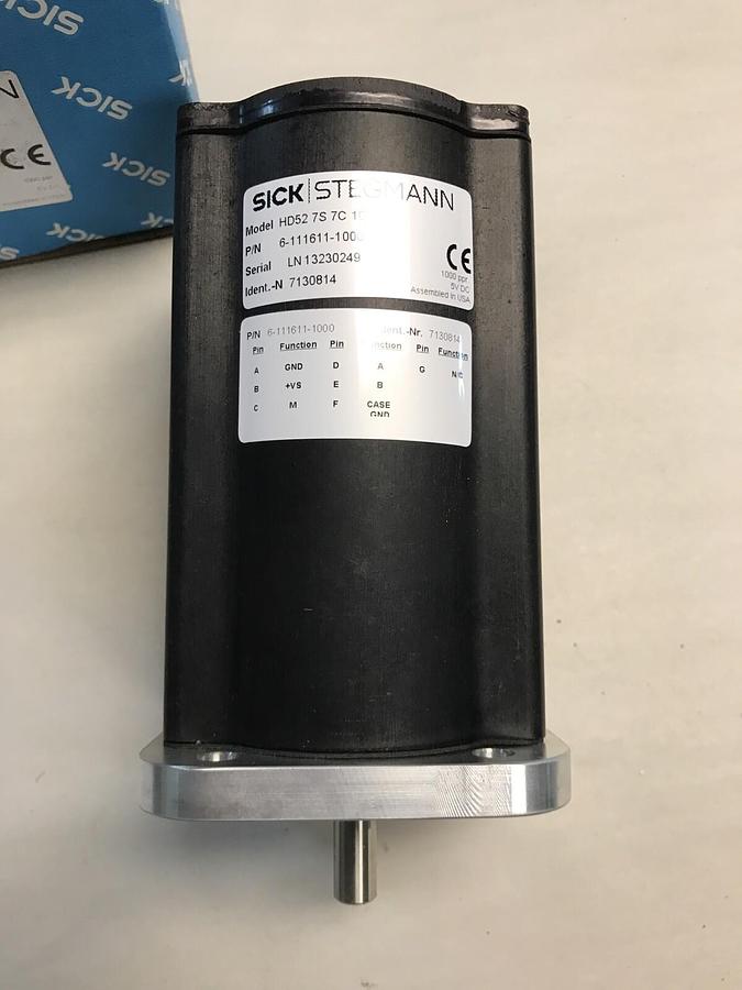 Used Sick Stegmann,HD52-7S-7C-1000,Encoder 6-111611-1000