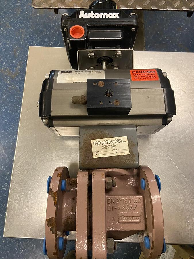 AutoMax,SNA100SQ7 FCW,Actuator with Duriron AKH3 2 INCH Valve