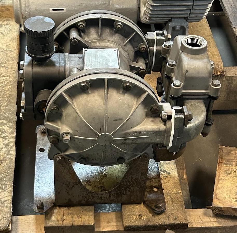 Used SANDPIPER WARREN RUPP,SB1-A,TYPE SGN-4-SS DIAPHRAGM PUMP