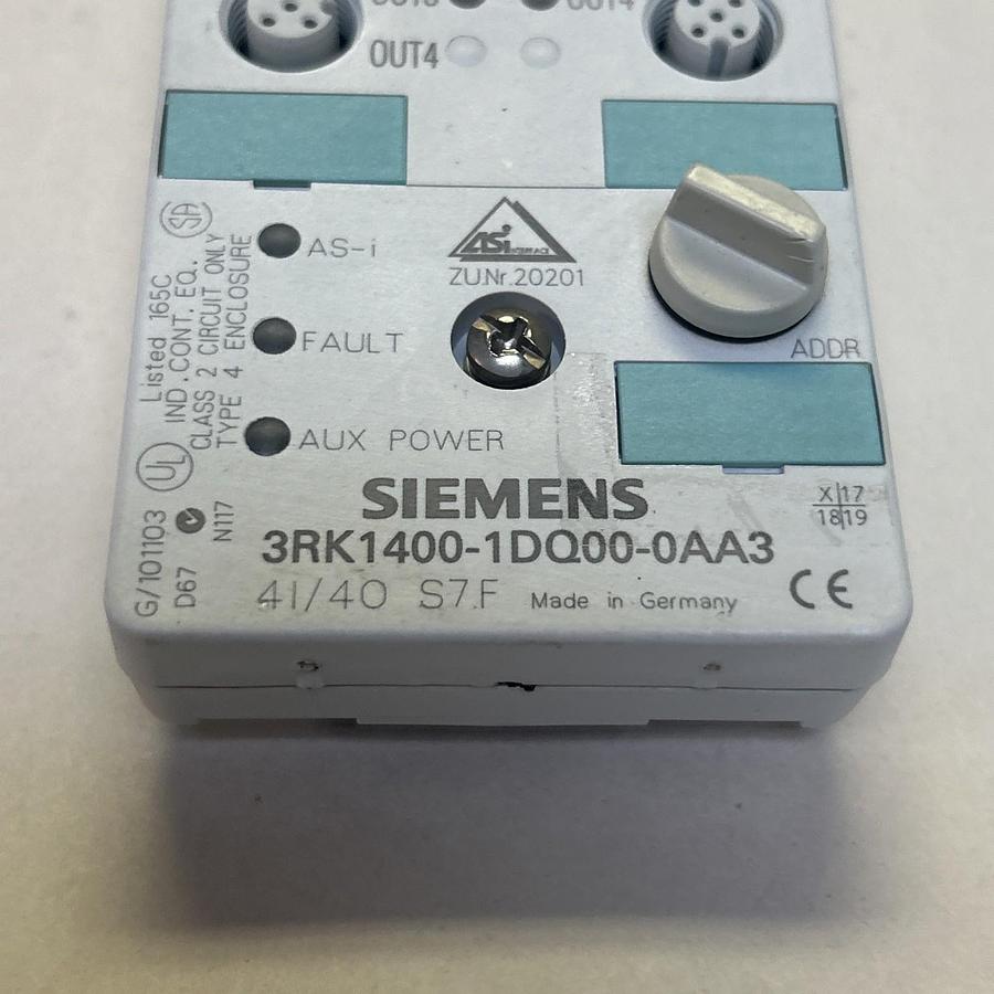Used SIEMENS,3RK1400-1DQ00-0AA3,COMPACT MODULE