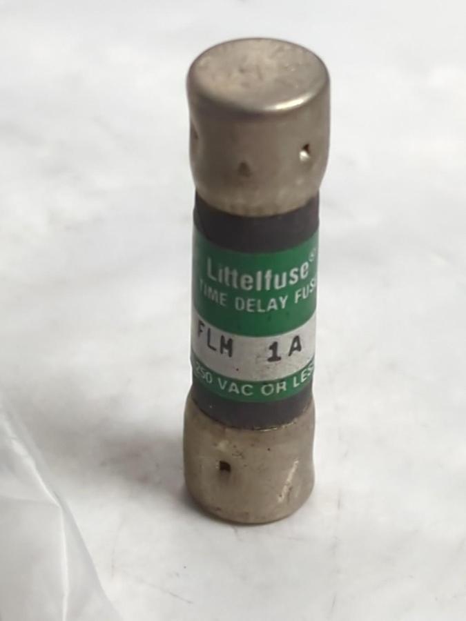Used LITTELFUSE,FLM1,TIME-DELAY 1 AMP FUSE LOT OF 9 PRE-OWNED