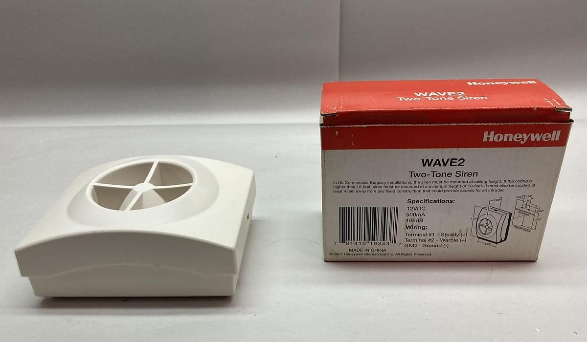 Honeywell,Wave2,Two Tone Siren