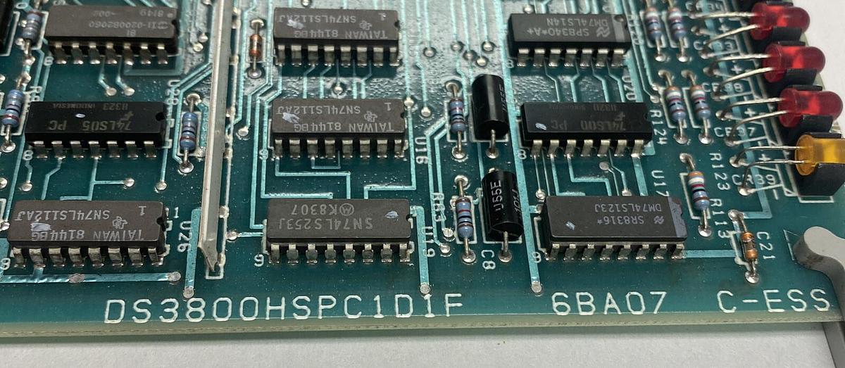 Used GENERAL ELECTRIC,DS3800HSPC1D1F,SPEED POSITION INPUT BOARD