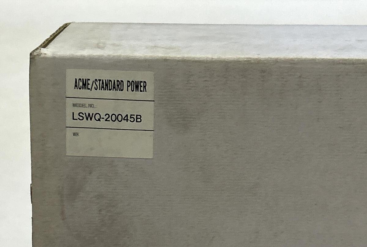 Used ACME,LSWQ-20045B,POWER SUPPLY NEW