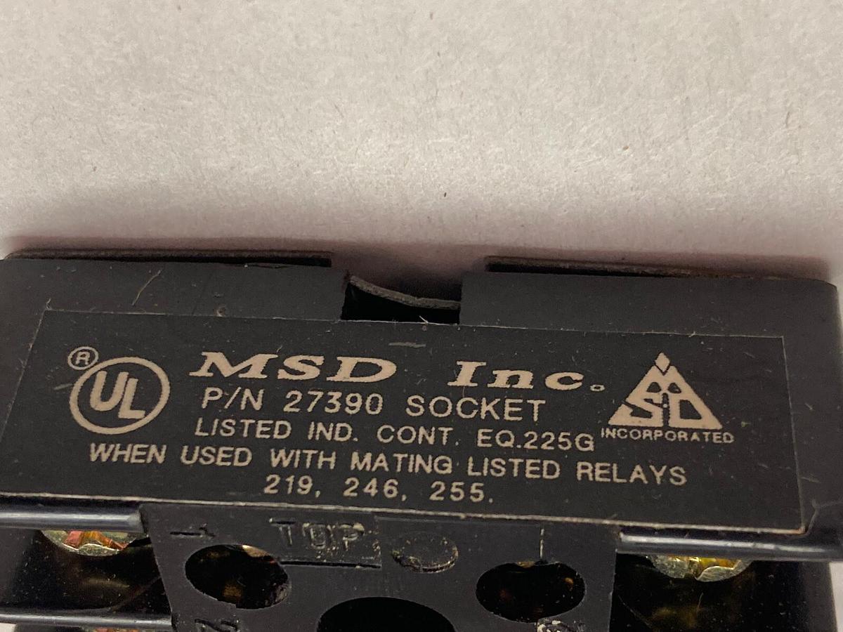 MSD,27390,Relay Socket