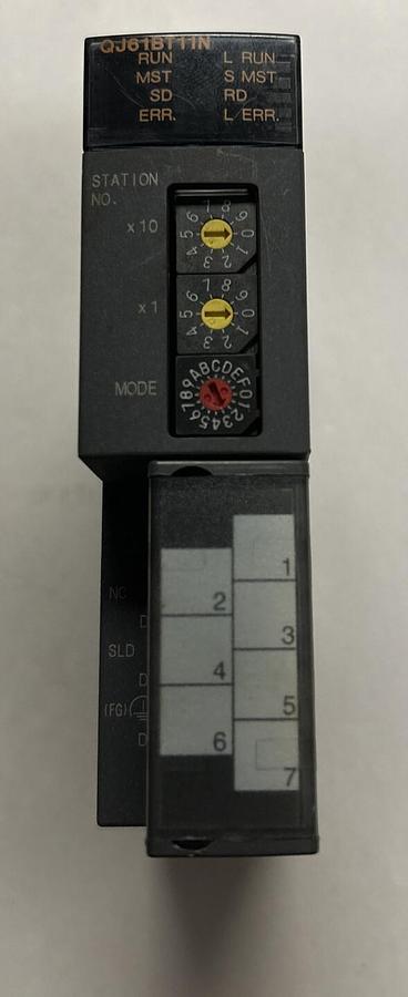 Used MITSUBISHI,QJ61BT11N,CC-LINK MASTER MODULE