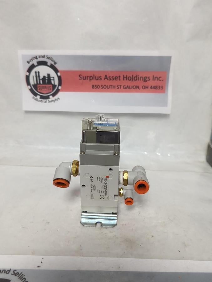 Used SMC,VP542R-5LOZ1-03NA-F,SOLENOID VALVE 24VDC PRE-OWNED