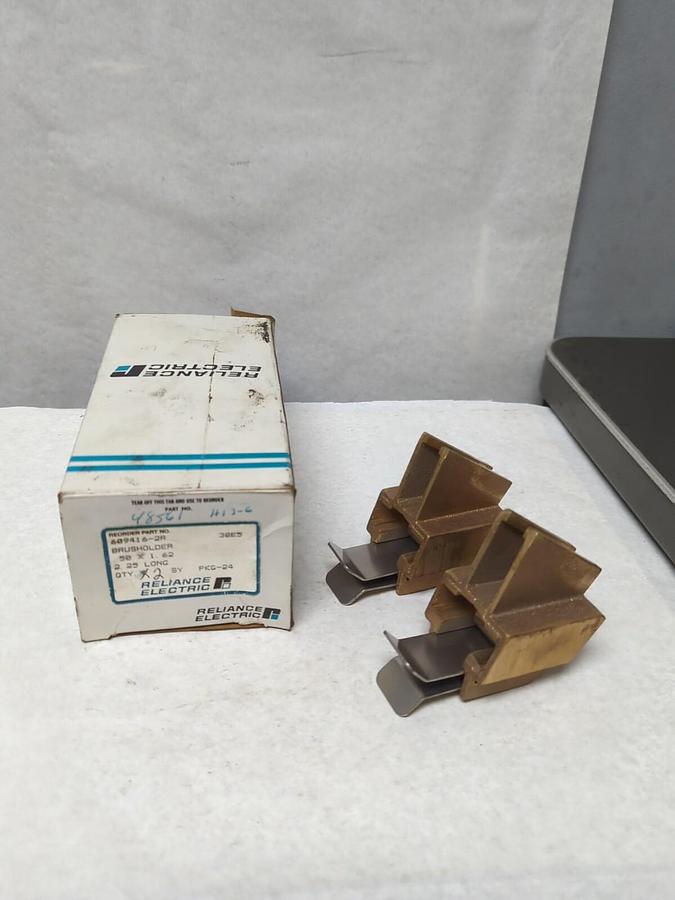 RELIANCE ELECTRIC,609416 2R,ELECTRIC MOTOR BRUSHOLDERS LOT OF 2 NOS
