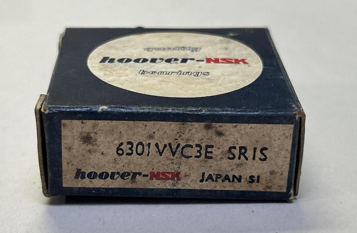 NSK,6301VVC3E,DEEP GROOVE BALL BEARING LOT OF 2 NOS