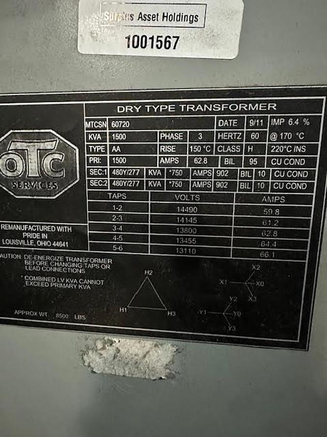 Used OTC 1500