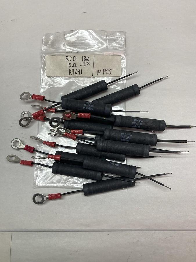 RCD Components,R9641,Precision Power Resistor LOT OF 14