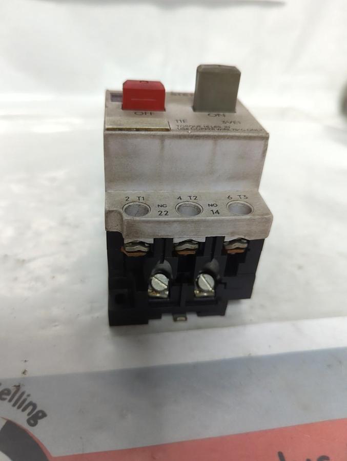 Used SIEMENS,3VE1010-2K,MOTOR STARTER PRE-OWNED