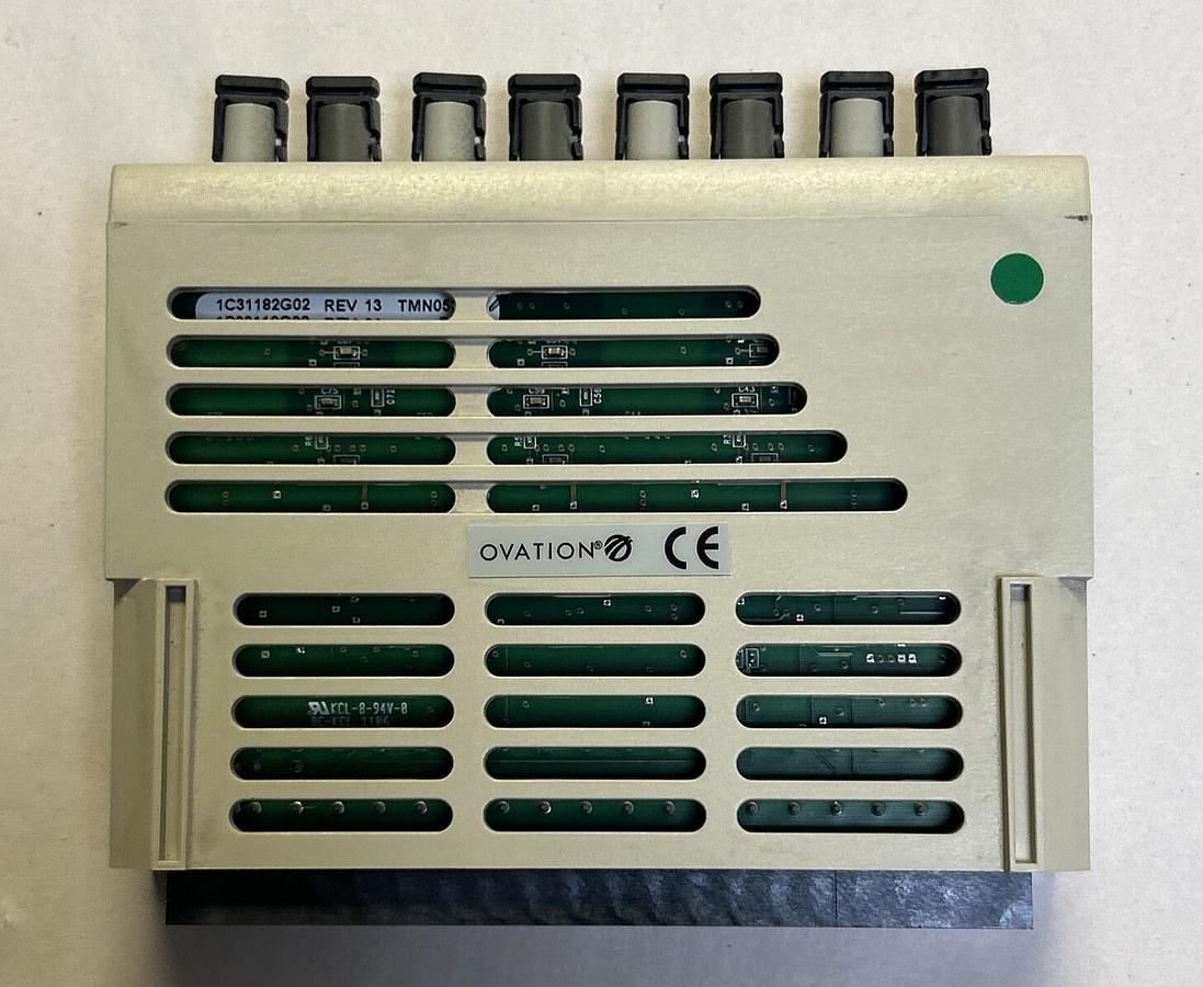 Used OVATION,IC31181G02,REMOTE I/O MAU MODULE