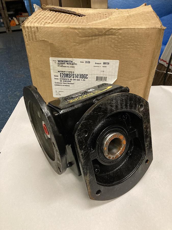 Used Winsmith,E20MSFS141XOGC,Gear Reducer 0.410 HP Ratio 60