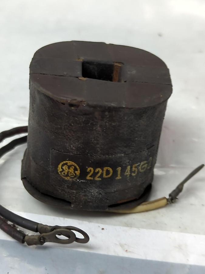 Used GE,22D145G2,COIL 115V 3-WIRE PRE-OWNED