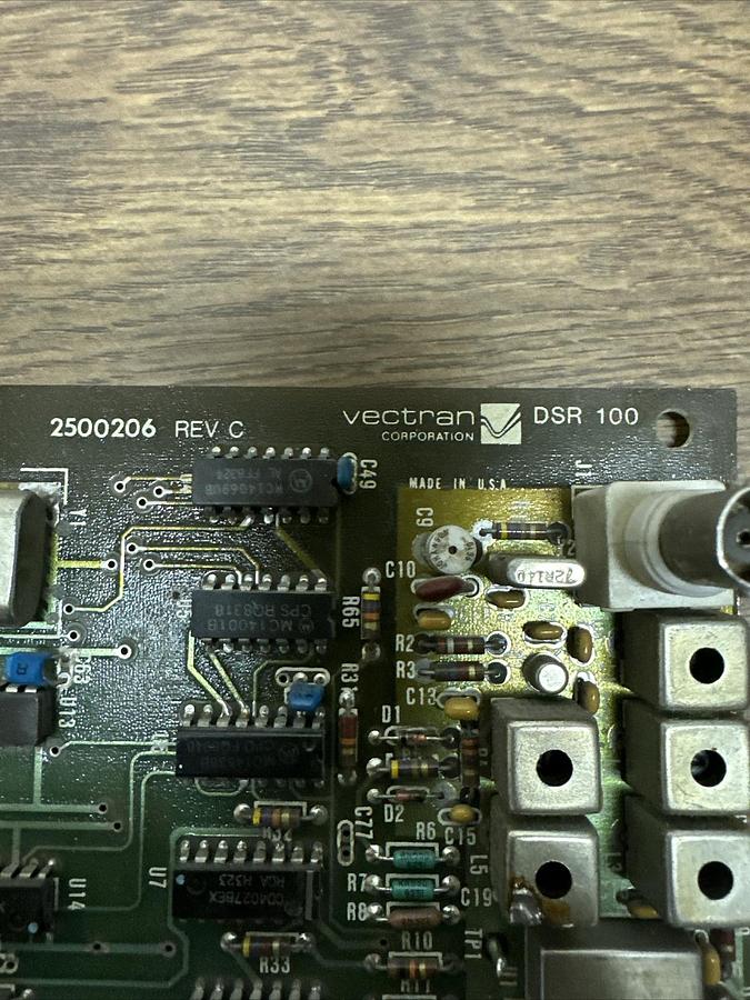 Used Vectran,2500206,DSR 100 Circuit Board