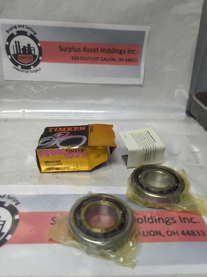 TIMKEN,2MM206WIDUM,PRECISION BEARING BOX OF 2 NOS