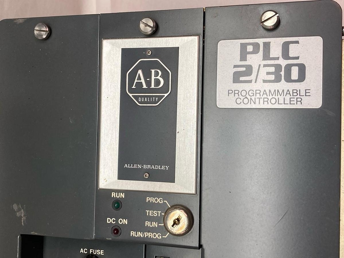 Used Allen Bradley,1772 PLC-2,Programmable Controller 120/240V Ser A 2/1Amp
