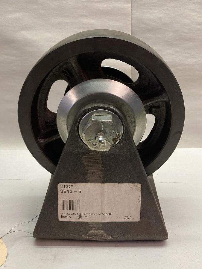 Trunnion,3613-5,Wheel Assembly 8 x 2.5 Inches