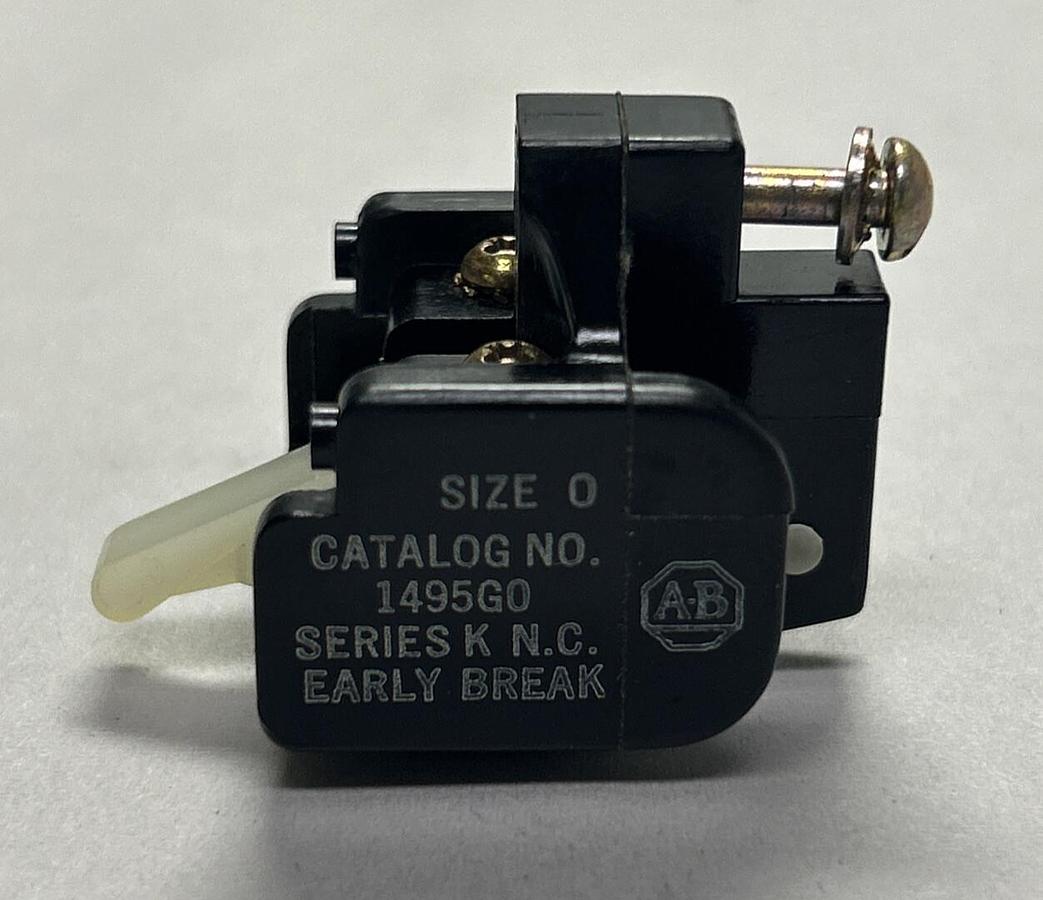 ALLEN BRADLEY,1495-G0,SER K AUXILIARY CONTACT NOS