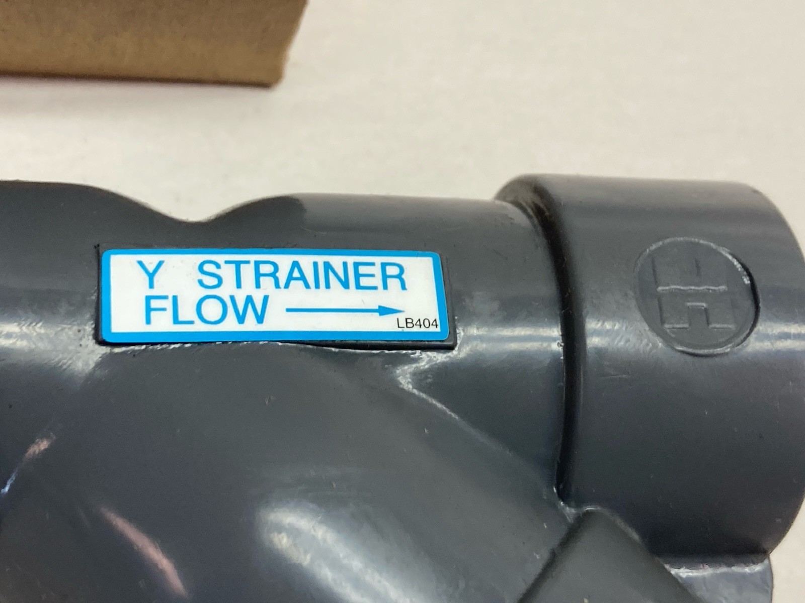 Hayward,YS10075S,3/4 Inch PVC Y Strainer SOC FPM
