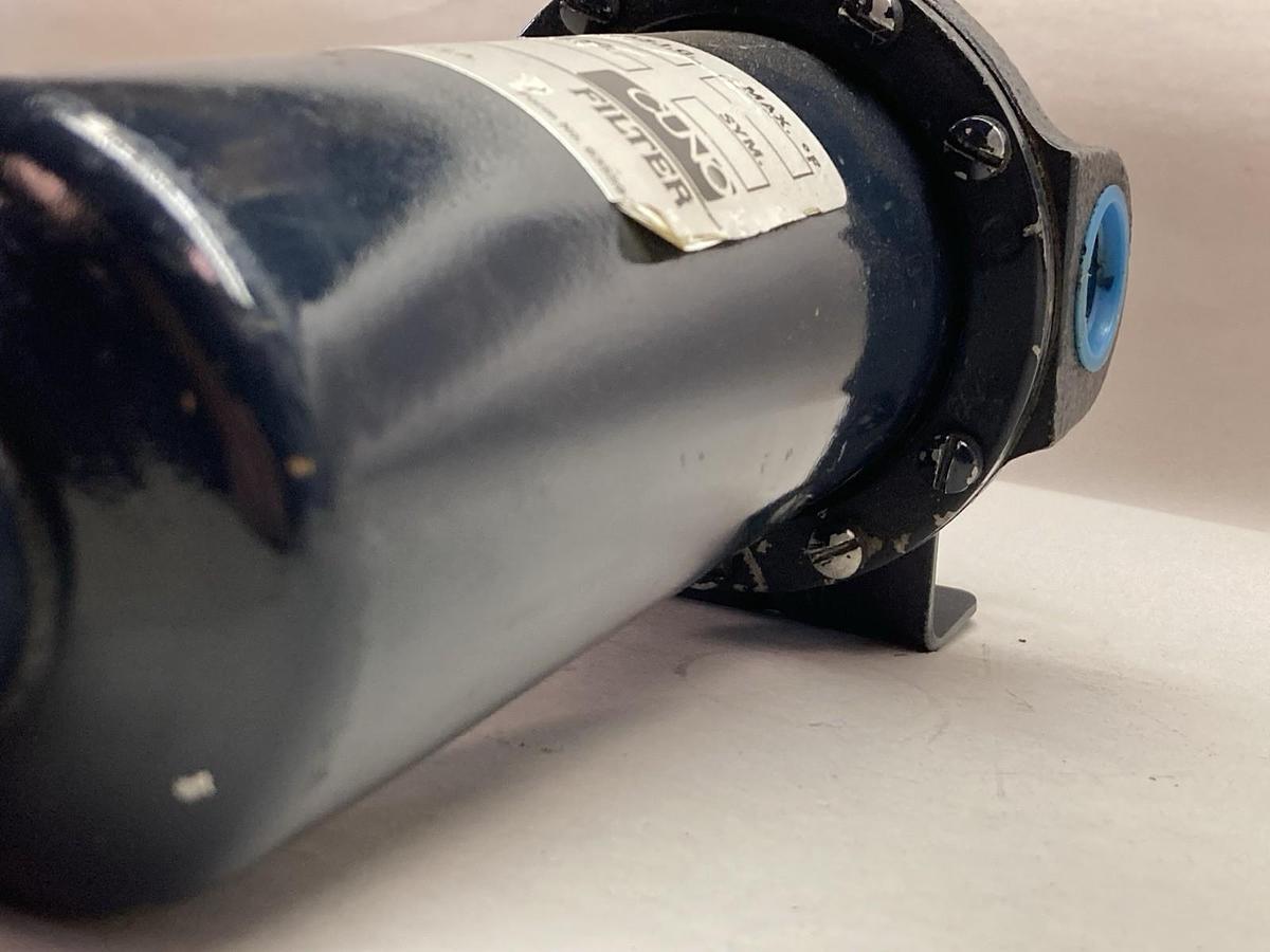 Used Cuno,Model G,Pneumatic Filter 125 PSIG 3/4 Inch NPT