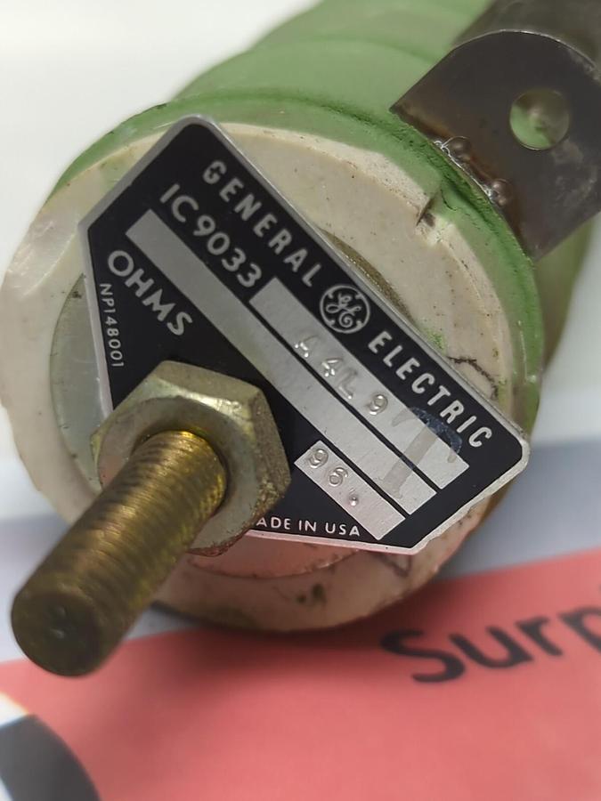 GENERAL ELECTRIC,IC9033 A4L9,POWER RESISTOR 96 OHMS NOS