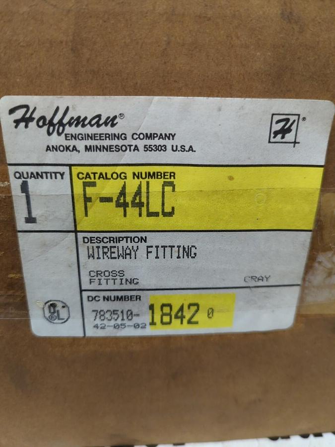 HOFFMAN,F-44LC,WIREWAY TEE FITTING  OUTSIDE OPENING SEALED BOX