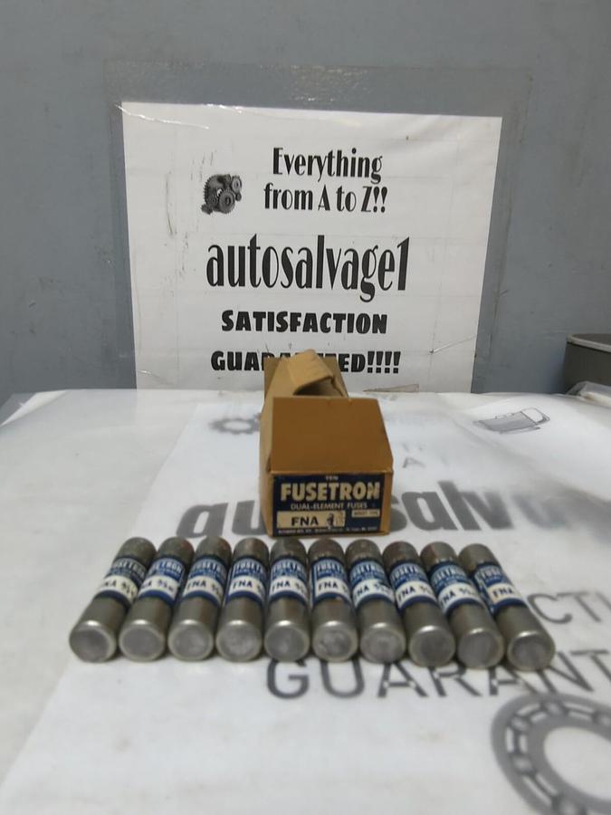 COOPER BUSSMANN,FNA-3/10,FUSETRON 3/10 AMP FUSES BOX OF 10 FUSES NOS