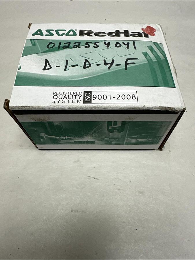 Used Asco,EF8210G095,Solenoid Valve 120/60 110/50