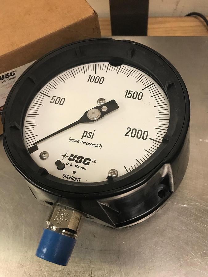 USG Ametek,150034X,GAUGE 2300PSI 1/2 ANPT