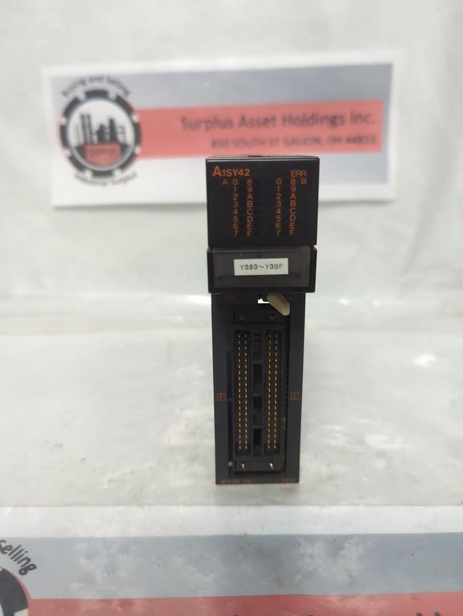 Used MITSUBISHI,A1SY42,OUTPUT UNIT MODULE PRE-OWNED