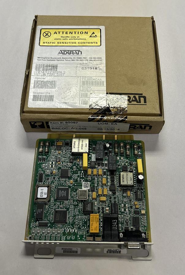 Used ADTRAN,1223026L2,TRANSCEIVER BOARD NEW